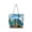 B, variant on Beach Bag Big Tote Shoulder Women Linen Coarse Canvas Fashionable Casual Handbag Short Distance Travel Bag for Summer Beach Vacation