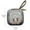 thumbnail image 5 of SDFGTstore Double Sided Plastic Rosary Storage Bag For Buddhism Catholic Church Use Organizers, 5 of 18