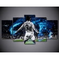 thumbnail image 1 of 5 Cuadros Decorativos CR7 Celebracion Real Madrid Canvas Listo Para Colgar 150x84cm Jungle Art Impresion Tela Arte, 1 of 8