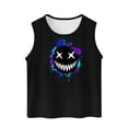 thumbnail image 2 of Boys Athletic Tank Tops Fashion Printed Crewneck Sleeveless Loose Shirts Summer Soft Clothes for Boys Size 3-15, 2 of 4