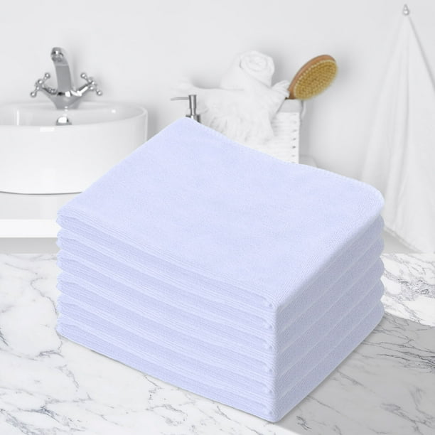 Juego de 6 Toallas Absorbentes Premium para El Cuerpo y El Cabello, 30 X 70 Cm, de Secado Rápido, para El Hogar, El Gimnasio y El Spa.