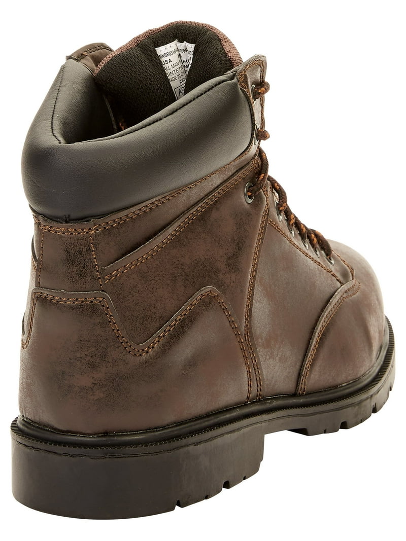 NEW BRAHMA RAID STEEL TOE WORK BOOTS SIZE 11 BROWN RUGGED OIL & SLIP RESISTANT Brahma Men main image 2