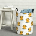 thumbnail image 6 of Gaeub Cute Duck With Headphone Dirty Clothes Storage Basket, Toy Storage Bin for Storing Clothing, Diapers, Toys-Medium, 6 of 6