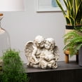 thumbnail image 3 of Northlight Double Cherubs with Heart Statue - 9", 3 of 8