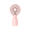 Pink, variant on Handheld Fan for Dorm, Exhibitions, Gardening & Pet Care - Compact Rechargeable Personal Cooling Fan - Lightweight Portable USB Fan for Study, Outdoor Work, Travel