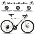 thumbnail image 7 of Ambifirner Road Bike 700C Frame 16 Speed Double Disc Brake for Mens Women Bicycle, 7 of 7