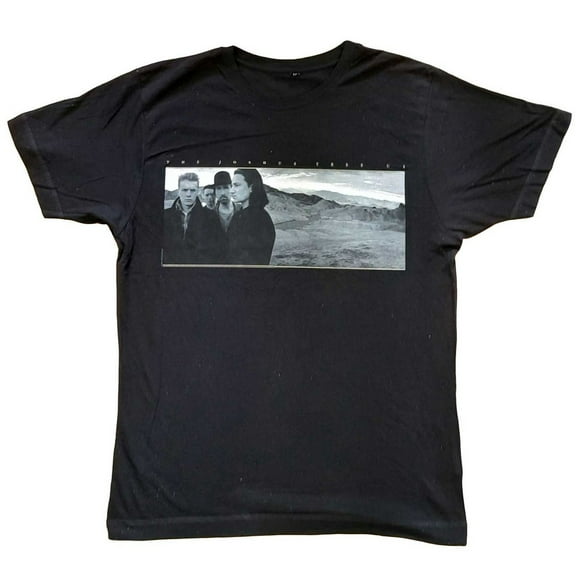 U2 Adulte Joshua Arbre Photo Dos Imprimé T-Shirt en Coton