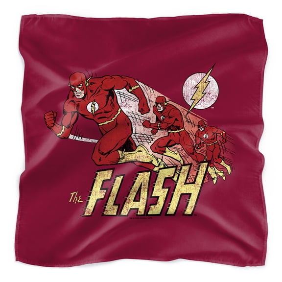 The Flash Crimson Comet Bandana (21 in x 21 in)