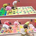 thumbnail image 2 of Hand And Feet Game Kids Jumping Carpet Mat Children Jump Lattice Pad Family Kindergarten Indoor Outdoor Team Toys heqiyong LED, 2 of 2