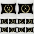 thumbnail image 3 of Ludlz 30x50cm Alphabet Crown Throw Pillow Case Cushion Cover Sofa Bed Car Decoration, 3 of 8