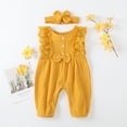 thumbnail image 3 of Newborn Toddler Sleeveless Baby Girls Lace Romper Playsuit Jumpsuit Outfit Clothes, 3 of 9