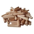 thumbnail image 2 of Wooden Dowel Rods - Pack of 200 Unfinished Hardwood Sticks - for Crafts and , Woodworking Crafts, 2 of 8