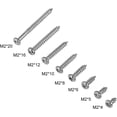 thumbnail image 2 of Cross Drive Pan Head Fasteners Set, Stainless Steel Material Self Drilling Screw Assortment For Electronics, Power, And Metallurgy Industries, 2 of 6