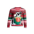 thumbnail image 5 of Men's Christmas Sweater Ugly Christmas Sweater with Drink Pocket from Holiday Time, Sizes XS-3XL, 5 of 6