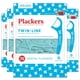 thumbnail image 1 of Palillos de Hilo Dental Plackers Twin-Line, 75 unidades (Paquete de 4), 1 of 7
