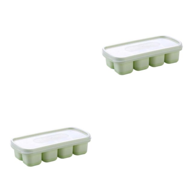 Bearachild Molde para bandeja de cubitos de hielo Molde para congelador Fabricante de barras Type2 NO2
