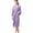 Purple, variant on Gkeoshab Silk Pajamas for Men UniBreathable Solid Color Bathrobe Splicing Home Clothes Robe Coat Nightdress for women