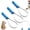3 Pack, variant on Dual Sided Shedding Blade Dog Hair Brush, Horse Shedding Blade Brush, Stainless Steel Deshedding Grooming Tool, Fine & Coarse Teeth for Horses, Cattle, Sheep Long & Short Coat (1 Pack)