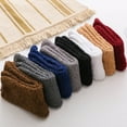 thumbnail image 6 of Fimkaul Womens Socks Wool Thermal Hiking Boot Warm Thick Cozy Crew Comfy Work For Summer Winter Fall Mens Socks, 6 of 7