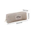 thumbnail image 3 of Corduroy Shark Pencil Pouch for s, Large Pen Case with Zipper, Holds 40 Pencils, Ideal for Office Desk or Travel, 3 of 6