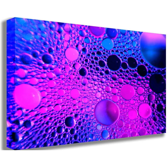 Boer "Oil Pink" Canvas Print