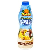Tropical Low-Fat Pina Colada Drinkable Yogurt, 28 fl oz, Resealable Family Size Bottle