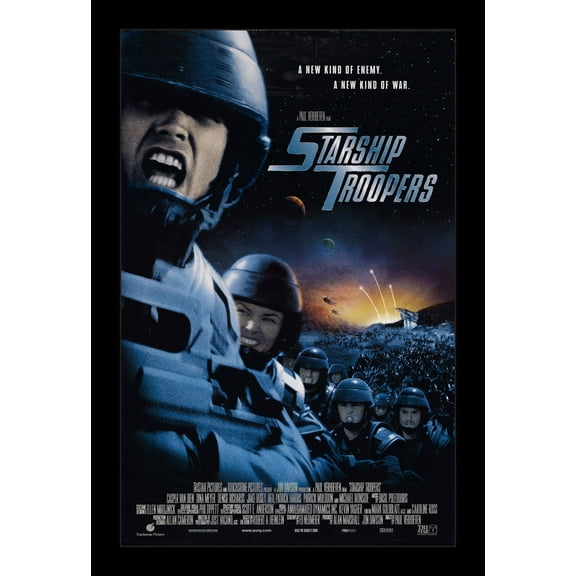 STARSHIP TROOPERS - 11x17 Framed Movie Poster