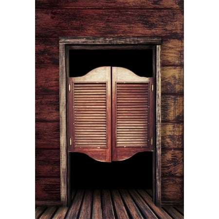 HelloDecor Polyster 5x7ft Photography Background Antique Old House HelloDecor Polyster 5x7ft Photography Background Antique Old House Rustic Rural Old Western Swinging Saloon Doors Classical - HelloDecor Polyster 5x7ft Photography Background Antique Old House