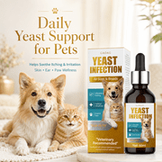 Yeast Infection Treatment For Dogs and Cats, Yeast Infection Drops For Dogs and Cats, 60ml
