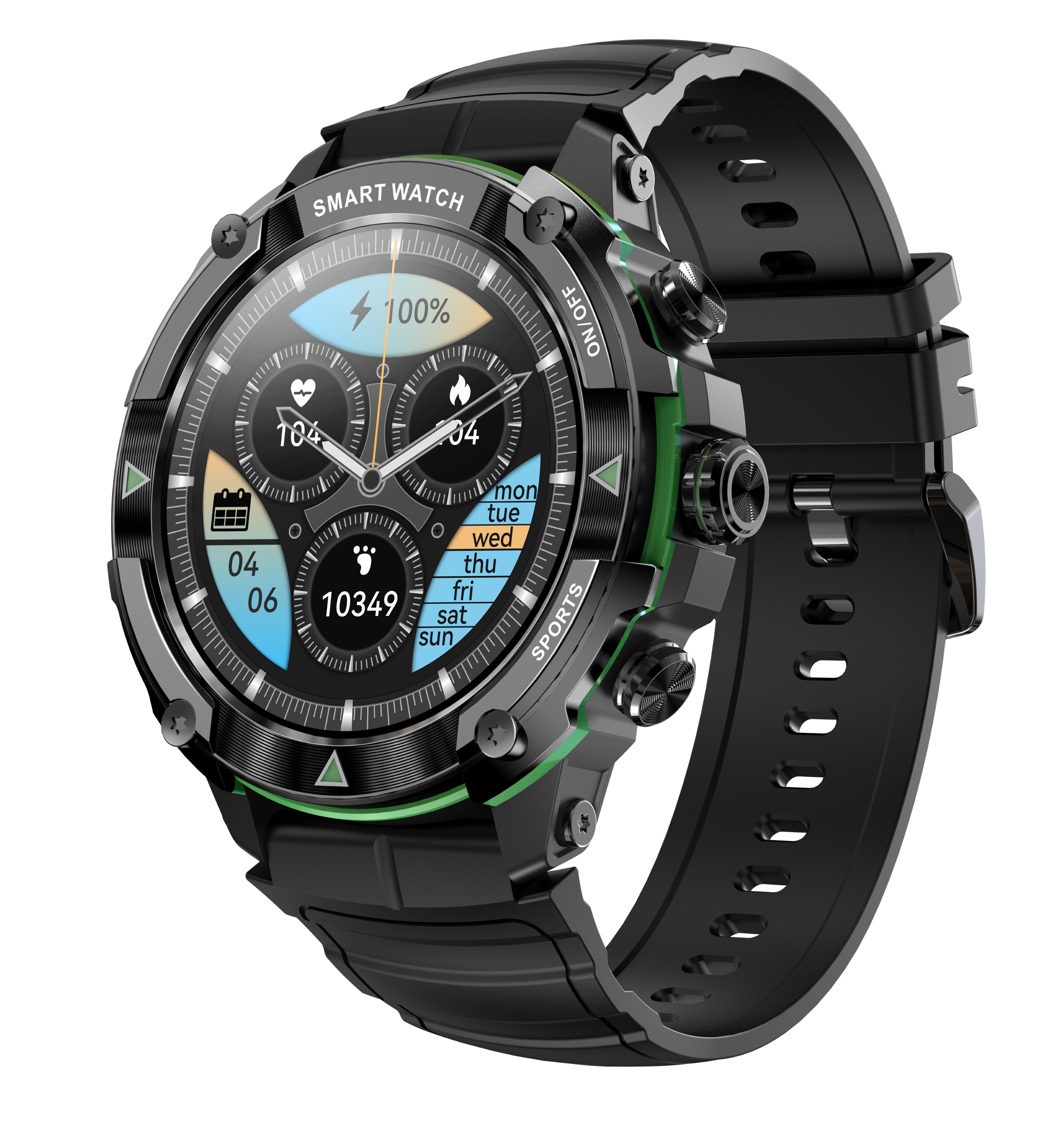 EIGIIS Sport Smart Watch Men Bluetooth Call Fitness Tracker