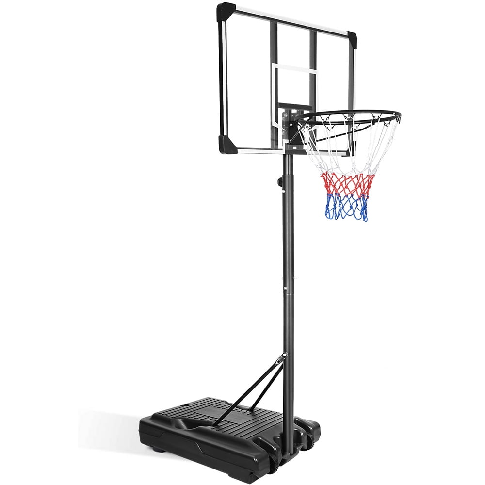 Sesslife Outdoor Basketball Hoop Stand, 6.2ft8.5ft Height Adjustable