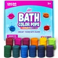 thumbnail image 1 of Bath Bombs Tub Works Bath Color Pops 120 Refills Kids, 1 of 9