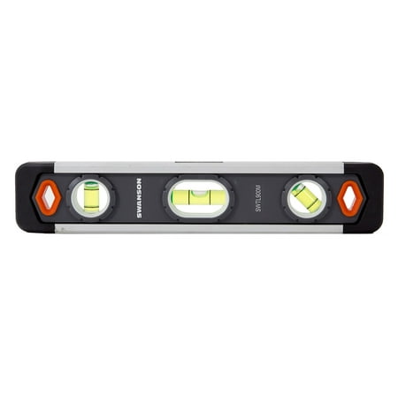 UPC: 0038987130908 | Swanson Tool Co SWTL900M 9-Inch Magnetic Shock-Resistant Torpedo Level