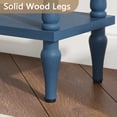 thumbnail image 7 of CBJCBJ Minimal Assembly Console Table, Entryway Table with 2 Drawers and Open Shelf, for Living Room, Blue, 7 of 7