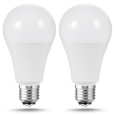 3-Way LED Light Bulbs 50W-100W-150W Equivalent, A21 Light Bulb  6000K-2700K-4000K, 80010001800LM, A21 E26 Base for Hallway, Living Room,  Home Lighting, ...