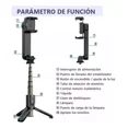 thumbnail image 3 of . Trípode Para Selfies Con Miniluz Bluetooth Para Selfies, 3 of 8