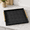 Black-20" x 20" x 3", variant on Large Ottoman Tray For Coffee Table Square Shagreen Leather Decorative With Handles Living Room Decor