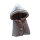 thumbnail image 5 of Sombrero para mascotas de otoño e invierno, accesorios para perros y gatos, gorro cálido para cubrir orejas de perro. M gris, 5 of 9