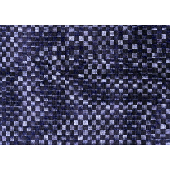 Ahgly Company Machine Washable Indoor Rectangle Abstract Blue Modern Area Rugs, 8' x 12'