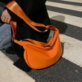 thumbnail image 3 of stanreset Sacs Messager pour Femmes en Tissu Oxford Sac Diagonal Mode Jeunesse Dames Ceinture Réglable Pack Forme de Dumpling Grande Capacité Hobos Orange, 3 of 9