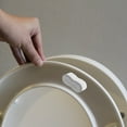 thumbnail image 4 of WEUVEB 4Ud Protectores Autoadhesivos Para Asiento De Inodoro Gris Antideslizantes, 4 of 8