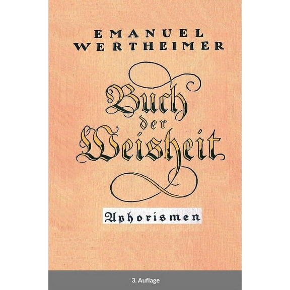 Buch der Weisheit: Aphorismen (Paperback)