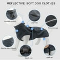 thumbnail image 3 of Dog Coats for Large Dogs Winter Waterproof Boxer Clothes Warm Fleece Vest Jacket, 3 of 6