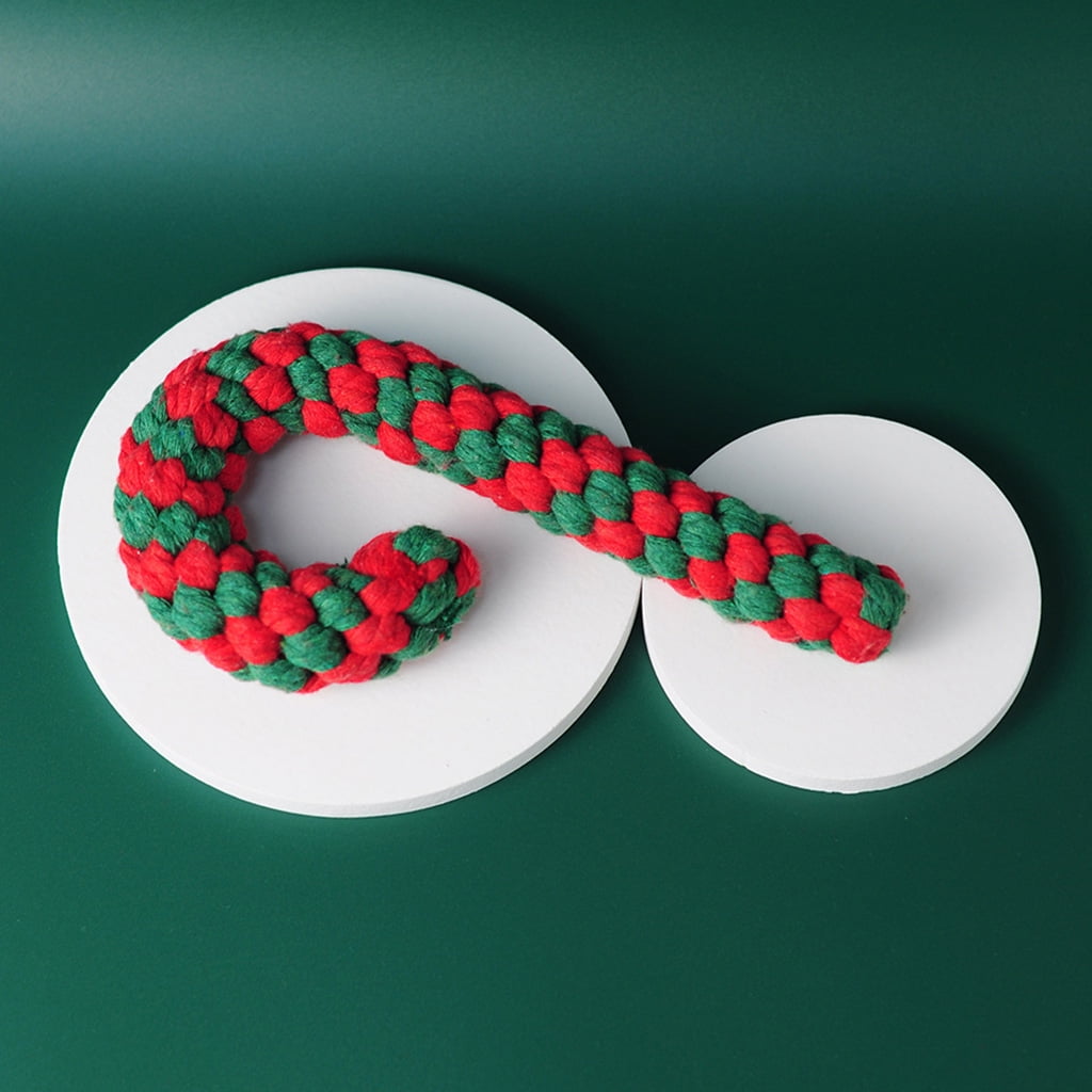 5 Pcs Indestructible Cute Tug of War Plush Christmas Dog Toy Chew Puppies Gift for Pet Interactive Interesting