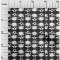 thumbnail image 2 of oneOone Polyester Spandex Black Fabric Skull Sewing Craft Projects Fabric Prints By Yard 56 Inch Wide-32, 2 of 5