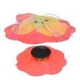 thumbnail image 2 of Suodoka Glowing Silicone Lotus Flower Aquarium Decoration for Fish Tank, Artificial Floating Water Plant Decor Ornament, Orange, 4.7 inches / 12 cm, 2 of 9