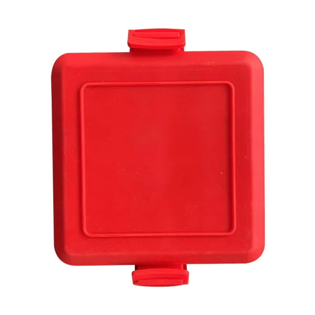 Máquina para Hacer Sándwiches de Microondas, Sin Electricidad, Inalámbrica, para Hacer Paninis Cuadrados de Microondas, para Postres, Sándwiches, Desayuno