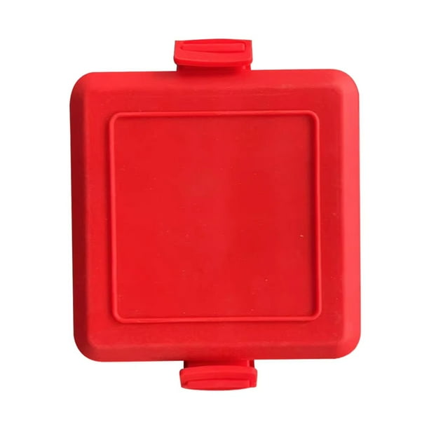 Máquina para Hacer Sándwiches de Microondas, Sin Electricidad, Inalámbrica, para Hacer Paninis Cuadrados de Microondas, para Postres, Sándwiches, Desayuno