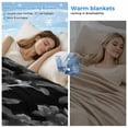 thumbnail image 2 of Black and White Floral Cooling Blanket,Lightweight Breathable Summer Throw Blanket with Double Sided Cold Effect,Modern Oil Painting Abstract Art Picnic Blankets Bed Sheet for Hot Sleepers 60"x80", 2 of 8