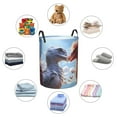 thumbnail image 5 of KLL Red And White Bird Couple Waterproof Foldable Laundry Hamper Bucket with Handles for Storage Bin,Kids Room,Home Organizer (Small ), 5 of 7